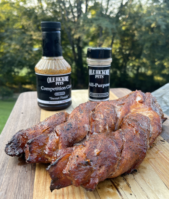 Easy Braided Smoked Pork Loin By Ole Hickory Pits