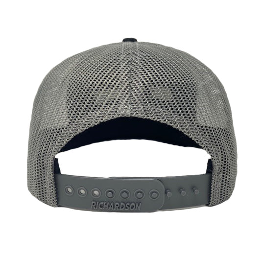 Black and Gray Richardson Hat