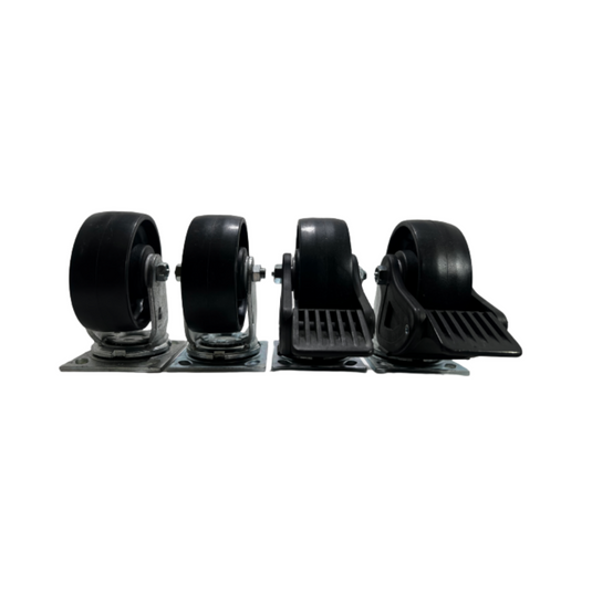 Standard Rotisserie Pit Casters (Set of 4)