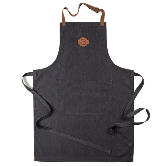 Leather Patch Apron