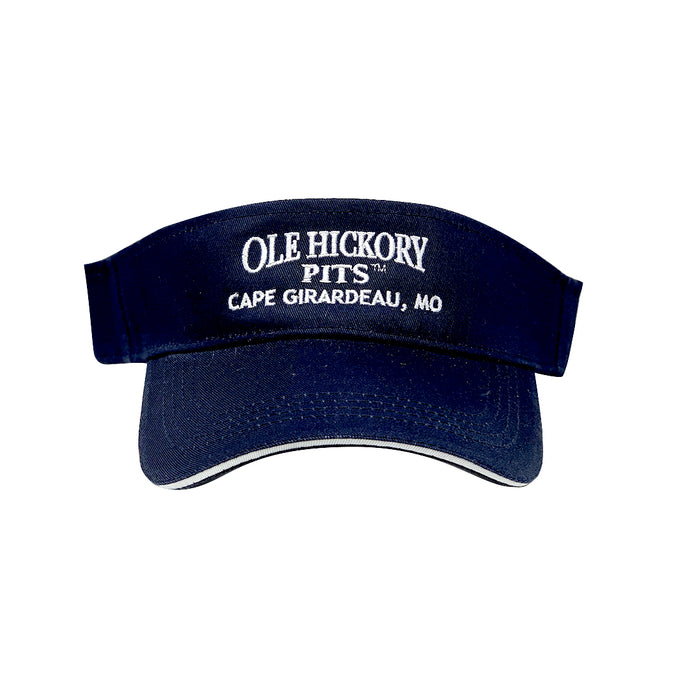 Navy/White Visor