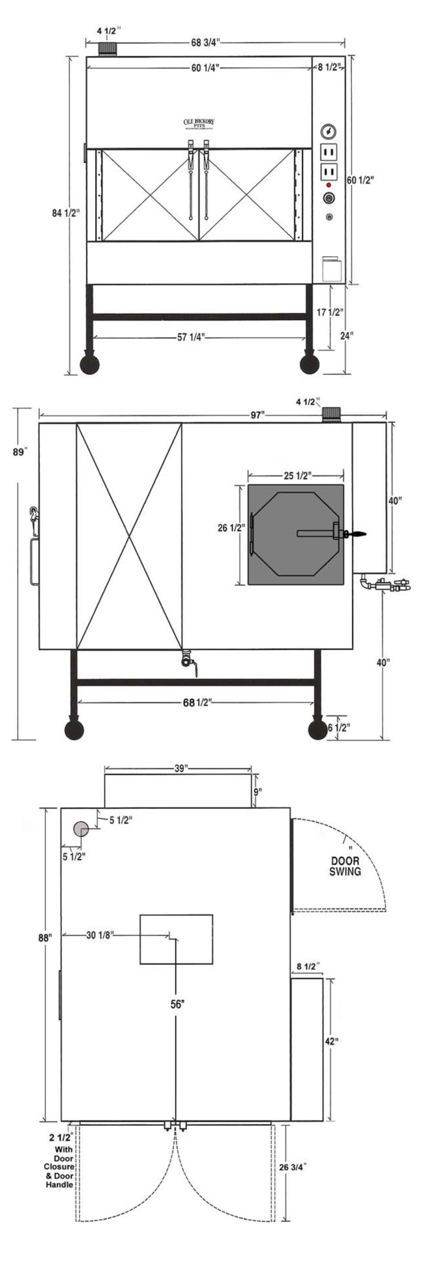 EL EDX Dimensions