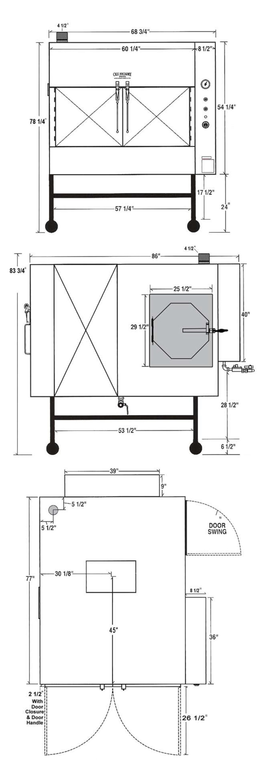 EL EW Dimensions